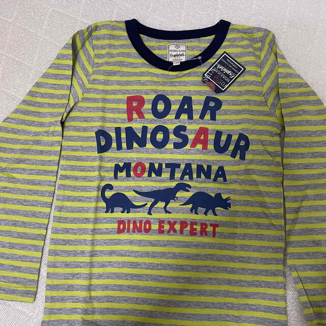 新品 未使用 マザウェイズ 140 長袖 Tシャツ ２枚 まとめ売 ロンT　恐竜