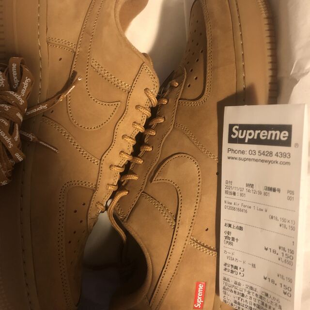 Supreme(シュプリーム)のSupreme Nike Air Force 1 Low 28cm メンズの靴/シューズ(スニーカー)の商品写真