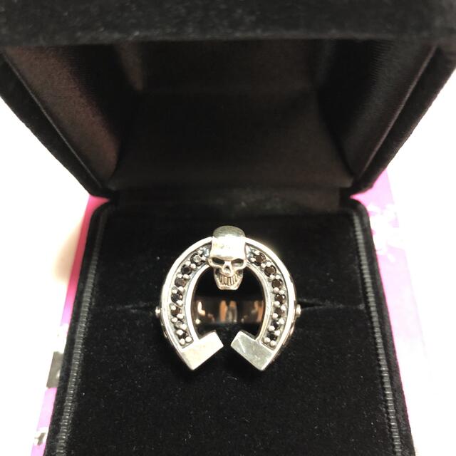 MACARONI WESTERNS HORSESHOE RING(SKULL)COUNTERACTION