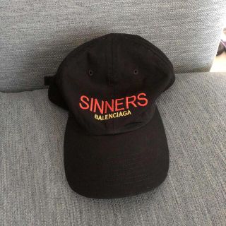 BALENCIAGA 18SS SINNERS キャップ 帽子 国内正規品