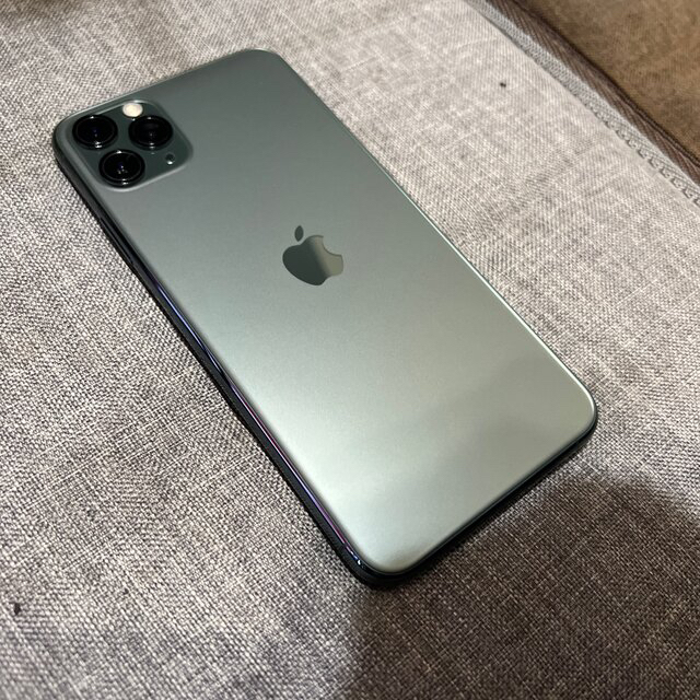 iPhone - アップル iPhone11 Pro Max 256GB ミッドナイトグリーン aの