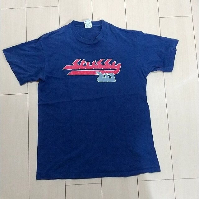 STUSSY(ステューシー)のステューシー   made in usa 銀タグ 90～00年代？ メンズのトップス(Tシャツ/カットソー(半袖/袖なし))の商品写真