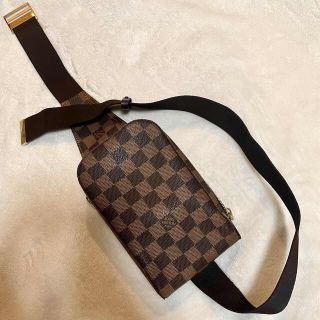 ルイヴィトン(LOUIS VUITTON)のヴィトン★ダミエ★ジェロニモス★ウエストボディバッグ肩掛けショルダー(ボディーバッグ)