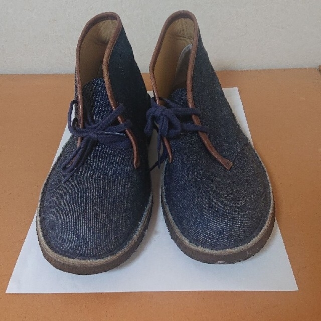 Clarks - デニム生地クラークスデザートブーツUS6 1/2の通販 by ペケ's