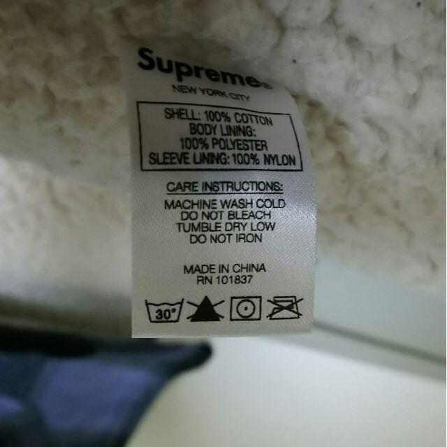 Supreme Buffalo Plaid Sherpa Shirt キムタク