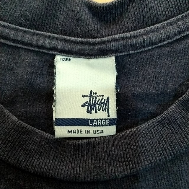 STUSSY(ステューシー)のステューシー   made in usa 銀タグ ９０～００年代？ N4 メンズのトップス(Tシャツ/カットソー(半袖/袖なし))の商品写真