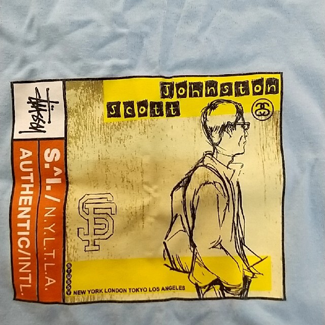ステューシー Tシャツ  made in usa 銀タグ 90～00年代？