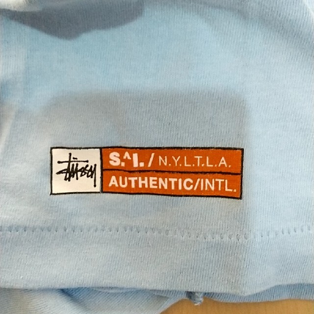 STUSSY(ステューシー)のステューシー Tシャツ  made in usa 銀タグ 90～00年代？ メンズのトップス(Tシャツ/カットソー(半袖/袖なし))の商品写真