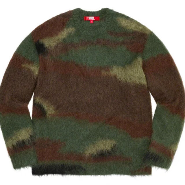 JUNYA WATANABE COMME des GARCONS(ジュンヤワタナベコムデギャルソン)のLサイズ　Supreme Junya Watanabe camo sweater メンズのトップス(ニット/セーター)の商品写真