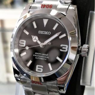 セイコー(SEIKO)の新品36mmEX1エクワンEXPLORER１仕様SEIKO MODエクスプローラ(腕時計(アナログ))