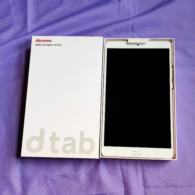 NTTdocomo(エヌティティドコモ)の新品未使用 docomo dtab Compact d-01j スマホ/家電/カメラのPC/タブレット(タブレット)の商品写真