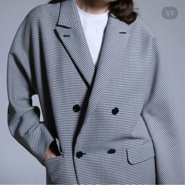 SHE Tokyo Stella houndstooth ジャケット - テーラードジャケット