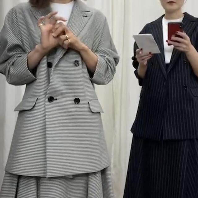 SHE Tokyo Stella houndstooth ジャケット - テーラードジャケット