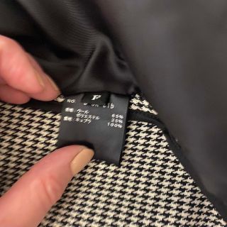 SHE Tokyo Stella houndstooth ジャケット - テーラードジャケット