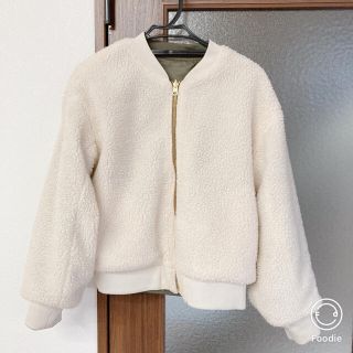 グリーンパークス(green parks)の美品　グリーンパークス　リバーシブルボアブルゾン(ブルゾン)