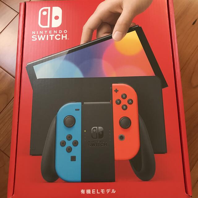 Nintendo Switch(ニンテンドースイッチ)のNintendo Switch 有機elモデル 本体 エンタメ/ホビーのゲームソフト/ゲーム機本体(家庭用ゲーム機本体)の商品写真