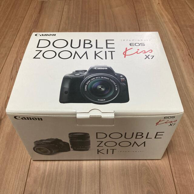Canon EOS KISS X7 Wズームキット - デジタル一眼