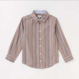 ポールスミス(Paul Smith)のポールスミス新品新作タグ付きキッズマルチボーダー長袖シャツ120、140(Tシャツ/カットソー)