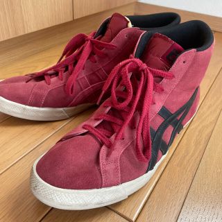 オニツカタイガー(Onitsuka Tiger)の値下げ　オニツカタイガー　ファブレ　レッド(スニーカー)