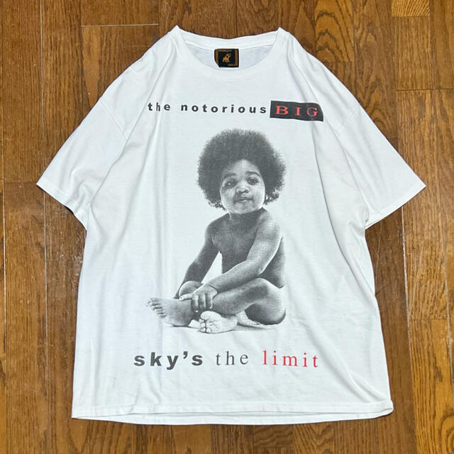 90s ブルックリンミント ビギー sky's the limit Tシャツ