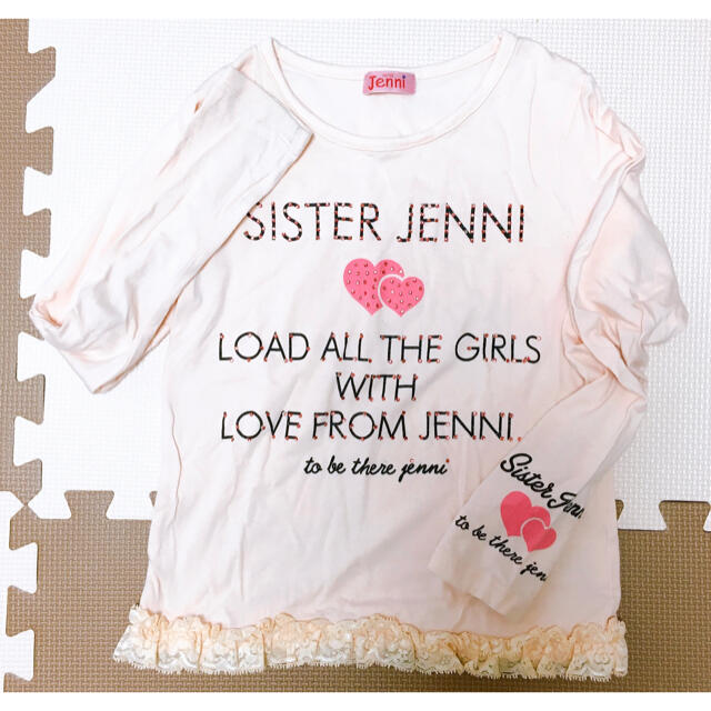 JENNI(ジェニィ)のSister Jenni　シスタージェニー　カットソー　130サイズ キッズ/ベビー/マタニティのキッズ服女の子用(90cm~)(Tシャツ/カットソー)の商品写真