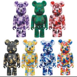 メディコムトイ(MEDICOM TOY)の28TH ANNIVERSARY BE@RBRICK BAPE CAMO #4(ぬいぐるみ/人形)