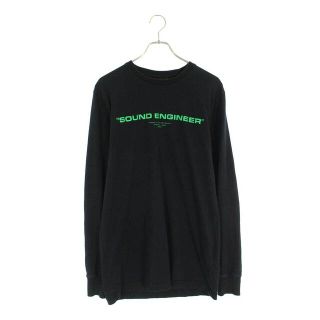 オフホワイト(OFF-WHITE)のオフホワイト 21SS OMAB001G21JER001 バックプリント長袖カットソー メンズ M(Tシャツ/カットソー(七分/長袖))