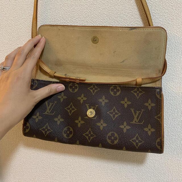 LOUIS VUITTON モノグラム ポシェットツインGM ルイヴィトン