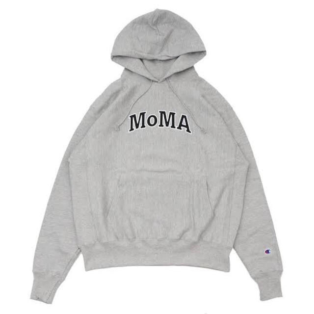 Champion フーディー MoMA Edition L グレー