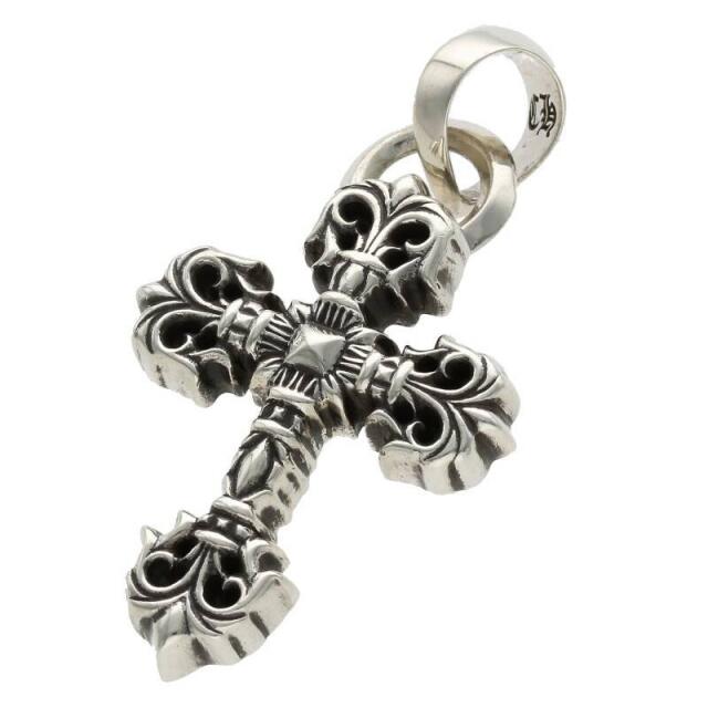 Chrome Hearts(クロムハーツ)のクロムハーツ wベイル/シルバーネックレストップ レディースのアクセサリー(ネックレス)の商品写真