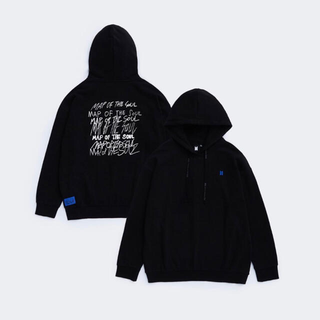 防弾少年団(BTS)(ボウダンショウネンダン)のBTS MAP OF THE SOUL TOUR HOODY  ver1  エンタメ/ホビーのタレントグッズ(アイドルグッズ)の商品写真