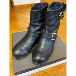 ジミーチュウ(JIMMY CHOO)の【#701様専用】ジミーチュウ　バイカーブーツ　38.5(ブーツ)