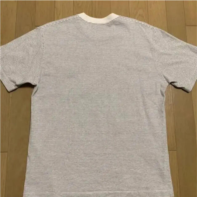 DANTON(ダントン)のDANTON ポケットTシャツ グレー/ホワイト L メンズのトップス(Tシャツ/カットソー(半袖/袖なし))の商品写真