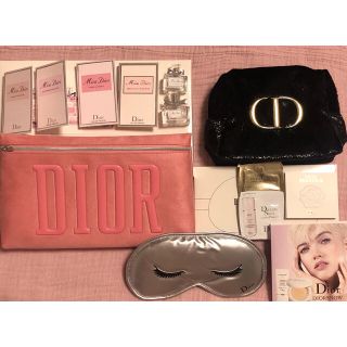 ディオール(Dior)の新品未使用☆Dior☆非売品ポーチやアイマスクや香水等の豪華セット(香水(女性用))