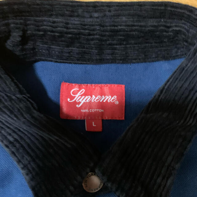 Supreme - Script Canvas Snap Shirt サイズL 商品を価格比較 - dcsh