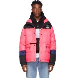 オフホワイト(OFF-WHITE)の新品OFF-WHITE◆Bicolor Puffer Jacket/19aw(ダウンジャケット)