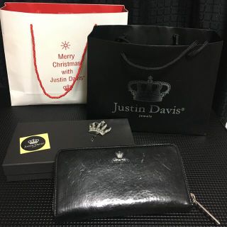 ジャスティンデイビス(Justin Davis)のJustin Davis レザー ウォレット　マネークリップ(長財布)