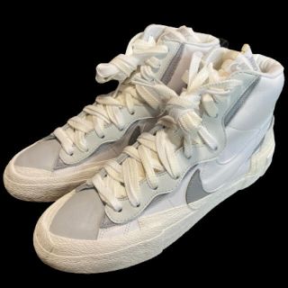 ナイキ(NIKE)の新品 27.5 NIKE SACAI BLAZER MID ナイキ　ブレーザー(スニーカー)