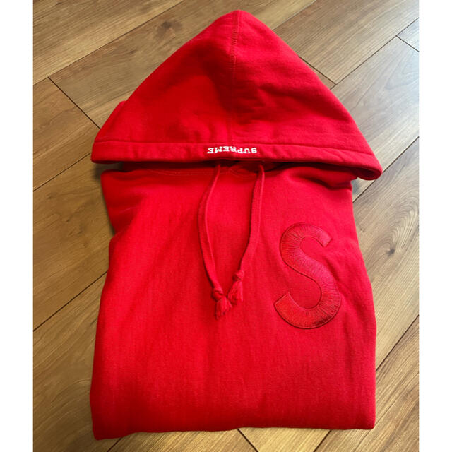 Supreme S logo hooded sweatshirt Mサイズ