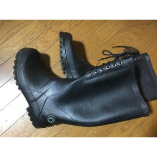 ライダー&一般用ブーツ【男女兼用〜25.5cm】未使用新品。値引。(長靴/レインシューズ)