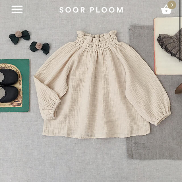 soor ploom ブラウス 4Y-