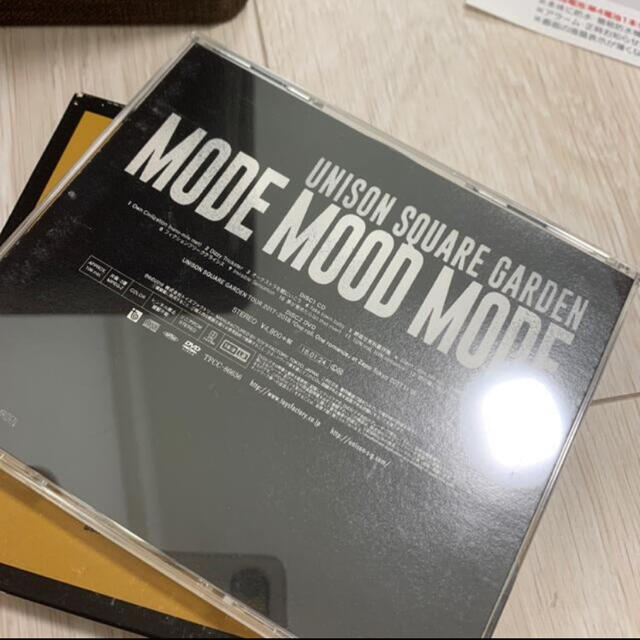 UNISON SQUARE GARDEN(ユニゾンスクエアガーデン)のMODE MOOD MODE（初回限定盤B） エンタメ/ホビーのCD(ポップス/ロック(邦楽))の商品写真