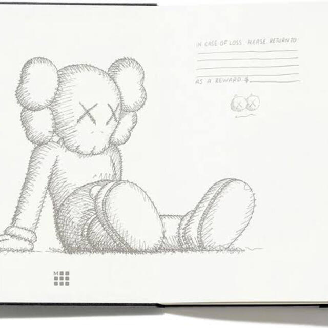 KAWS TOKYO FIRST Moleskine 手帳 インテリア/住まい/日用品の文房具(ノート/メモ帳/ふせん)の商品写真