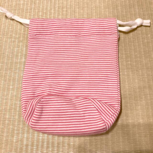 PETIT BATEAU(プチバトー)のプチバトー　ノベルティー巾着 ハンドメイドのファッション小物(ポーチ)の商品写真