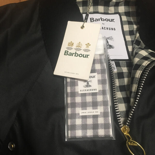Barbour(バーブァー)のKZ様_Barbour by ALEXA CHUNG 黒ジャケット レディースのジャケット/アウター(ナイロンジャケット)の商品写真