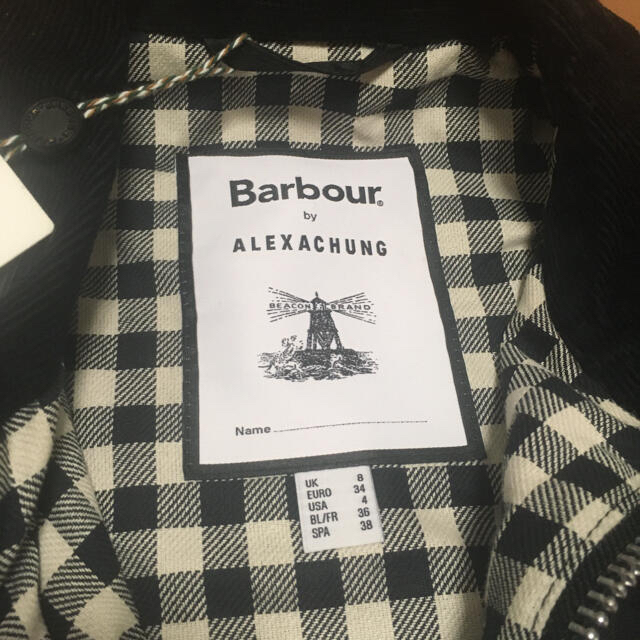 Barbour(バーブァー)のKZ様_Barbour by ALEXA CHUNG 黒ジャケット レディースのジャケット/アウター(ナイロンジャケット)の商品写真