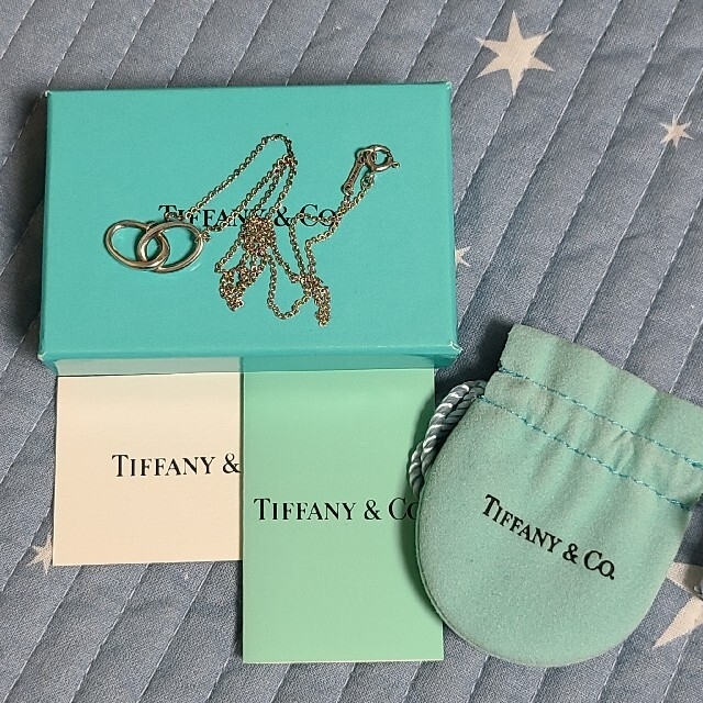 Tiffany & Co.(ティファニー)のティファニー💛ダブルリング💛ネックレス レディースのアクセサリー(ネックレス)の商品写真