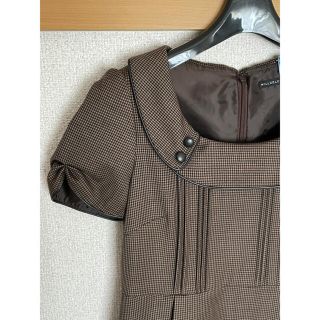 ウィルセレクション(WILLSELECTION)の千鳥ワンピース(ひざ丈ワンピース)