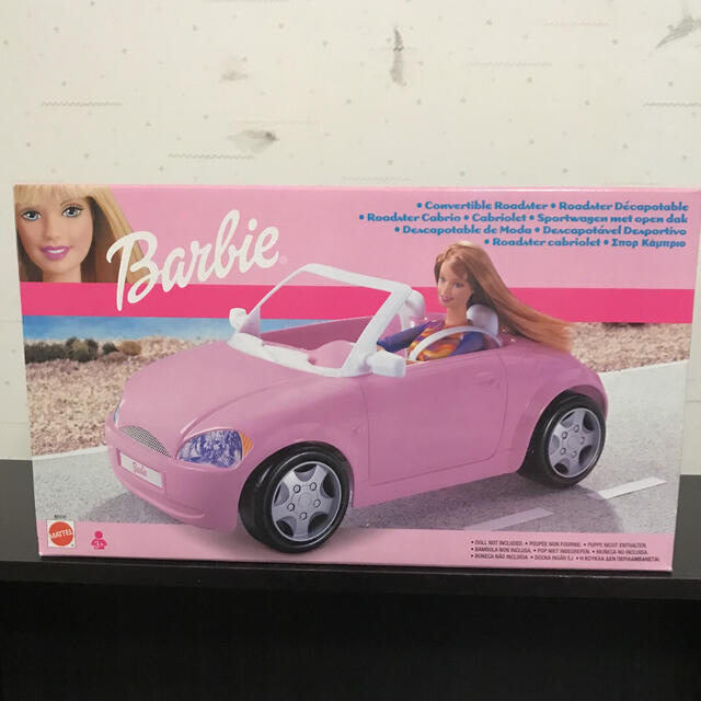 Barbie(バービー)の超レア　バービー　コンバーチブル　ロードスター　新品未使用 エンタメ/ホビーのおもちゃ/ぬいぐるみ(キャラクターグッズ)の商品写真