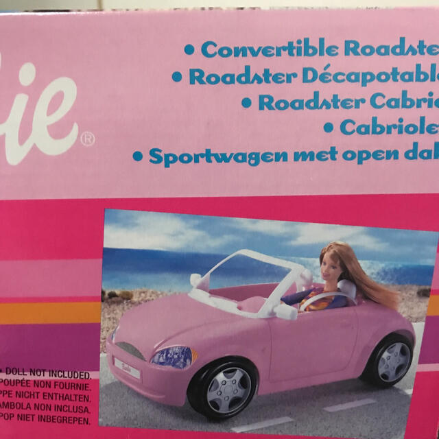 Barbie(バービー)の超レア　バービー　コンバーチブル　ロードスター　新品未使用 エンタメ/ホビーのおもちゃ/ぬいぐるみ(キャラクターグッズ)の商品写真